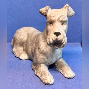 Schnauzer‎ Dog Figurine 06142 Lefton Signed Joe Lefton 1987